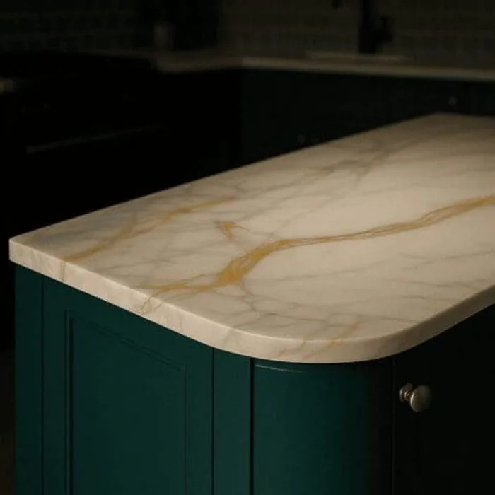 Large Corner: corners option for stone worktops